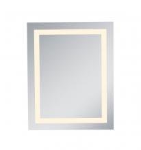  MRE-6013 - LED Hardwired Mirror Rectangle W24h30 Dimmable 3000k