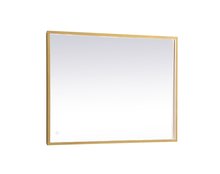  MRE62440BR - Pier 24x40 Inch LED Mirror with Adjustable Color Temperature 3000k/4200k/6400k in Brass