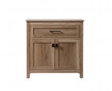  SC013030NT - 30 Inch Wide Bathroom Storage Freestanding Cabinet in Natural Oak