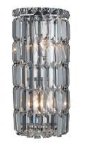  V2030W8C/RC - MaxIme 2 Light Chrome Wall Sconce Clear Royal Cut Crystal