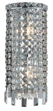  V2031W8C/RC - MaxIme 2 Light Chrome Wall Sconce Clear Royal Cut Crystal
