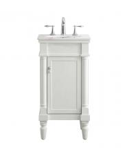  VF13018AW - 18 In. Single Bathroom Vanity Set in Antique White