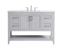  VF16048GR - 48 Inch Single Bathroom Vanity in Grey