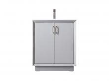  VF19630GR - 30 Inch Single Bathroom Vanity in Grey