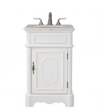  VF30421AW - 21 In. Single Bathroom Vanity Set in Antique White