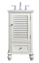  VF30519AW - 19 Inch Single Bathroom Vanity in Antique White
