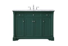  VF53048GN - 48 Inch Single Bathroom Vanity Set in Green