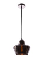 LDPD2027 - Collins Collection Pendant D9.5in H9in Lt:1 Smoke Finish