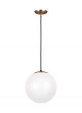  6022EN3-848 - Leo - Hanging Globe Large One Light Pendant