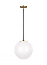  6024EN3-848 - Leo - Hanging Globe Extra Large One Light Pendant