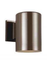  8313897S-10 - Outdoor Cylinders Small LED Wall Lantern