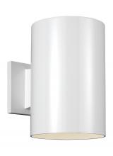  8313901-15 - Outdoor Cylinders transitional 1-light outdoor exterior large Dark Sky compliant wall lantern sconce