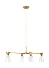  AEC1014BBS - Moritz Four Light Linear Chandelier