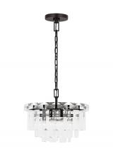  CC1254AI - Arden Glam 4-Light Indoor Dimmable Small Chandelier