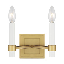  CW1222BBS - Marston Double Wall Sconce
