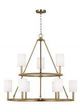  DJC1099SB - Egmont Traditional 9-Light Indoor Dimmable Extra Large Chandelier
