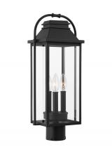  OL13207TXB - Wellsworth Transitional 3-Light Outdoor Exterior Post Lantern