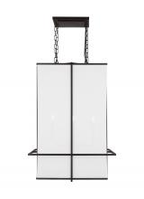  TFC1004AI - Dresden Casual 4-Light Indoor Dimmable Large Lantern Pendant