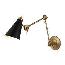  TW1101BBS - Signoret 2 - Arm Library Sconce