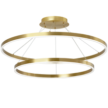  CIR-3397C-AGB - 97W Chandelier, AGB w/ FR Acrylic Diffuser