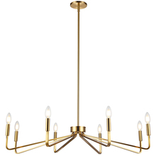  CLN-388C-AGB - 8LT Incandescent Chandelier, AGB