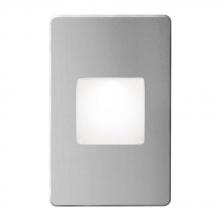  DLEDW-245-BA - Brushed Alum Rectangle In/Out 3W LED