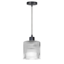 Dainolite NAD-71P-MB-FL - 1LT Pendant, MB w/ FL Glass