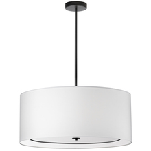  POR-304P-MB-WH - 4LT Incand Pendant, MB with WH Shade