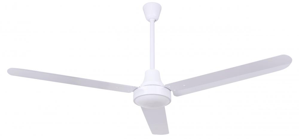 56" White High-Performance DC Industrial Fan