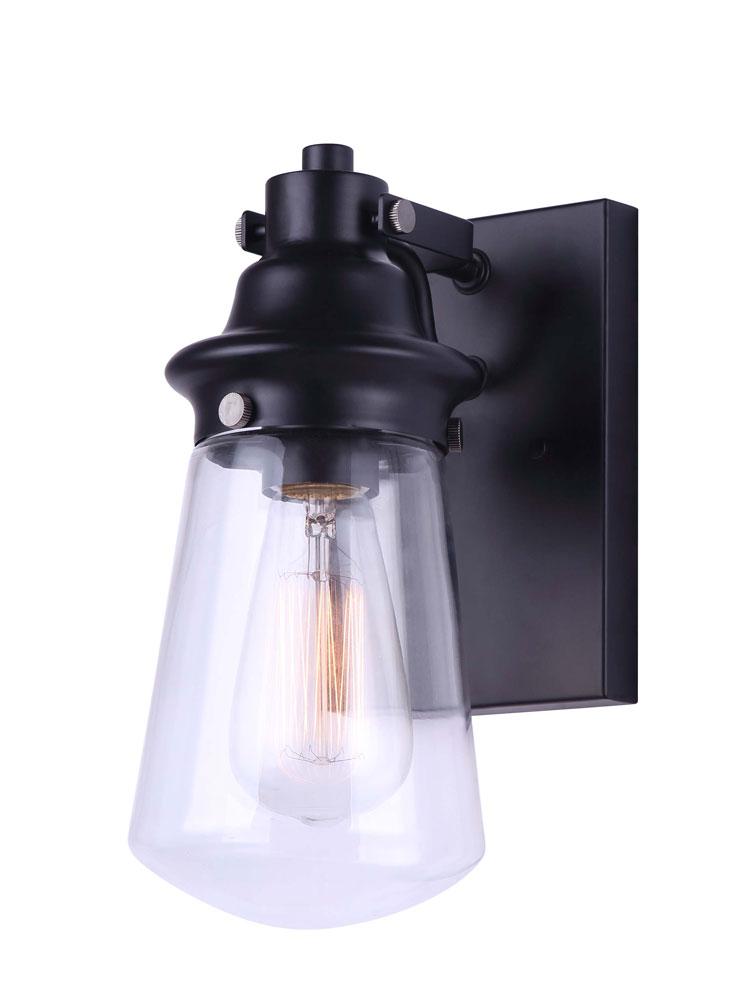 KORBER, MBK Color, 1 Lt Outdoor Down Light, Clear Glass, 60W Type A