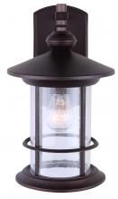  IOL141ORB - Treehouse, Spec. IOL141 ORB, 1 Bulb Outdoor Downlight, Seeded Glass, 100W Type A