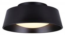  LFM131A14BK - DION, MBK Color, LED Flush Mount, Acrylic, 21.5W LED (Integrated), Dimmable, 1000 Lumens