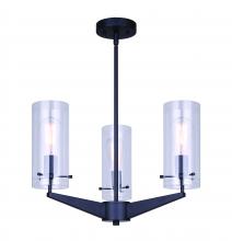 Canarm ICH759A03BK - JONI 3 Light Chandelier