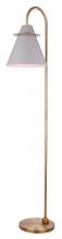 IFL1076A66MGG - TALIA, IFL1076A66MGG -G-, GD + Matte GreyBK Color, 1 Lt Floor Lamp, 60W Type A, On-Off Switch On the