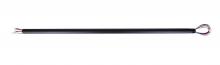 Canarm DR36BK-1OD-DC - Replacement 36inch Downrod for DC Motor Fans, MBK Color, 1inch Diameter with Thread