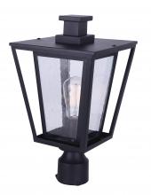  IOL483BK - GROVE Black Outdoor Post Lantern