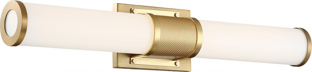 Caper - 24&#34; LED Vanity - with Frosted Acrylic Lens - Brushed Brass Finish