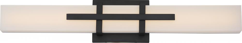 Grill - 24&#34; LED Wall Sconce - Aged Bronze Finish