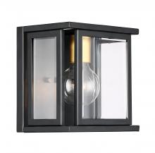  60/6411 - Payne - 1 Light Wall Sconce with Clear Beveled Glass - Midnight Bronze Finish