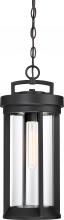  60/6504 - Huron - 1 Light Hanging Lantern with Clear Glass - Aged Bronze Finish
