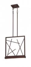  62/112 - Stix - LED Pendant with Frosted Glass