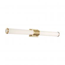  62/1603 - Caper - 36" LED Vanity - with Frosted Acrylic Lens - Brushed Brass Finish