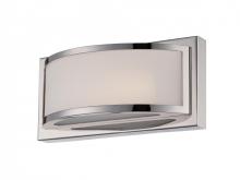  62/311 - Mercer - (1) LED Wall Sconce with Frosted Glass - Polished Nickel Finish