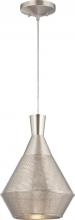  62/471 - Jake - 1 Light Perforated Metal Shade Pendant with 14w LED PAR Lamp Included