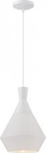  62/481 - Jake - 1 Light Perforated Metal Shade Pendant with 14w LED PAR Lamp Included