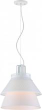  62/784 - Kyto - LED 13" Pendant with White Opal Glass