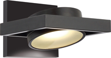 62/993 - Hawk - LED Wall Sconce with Pivoting Head - Textured Black Finish