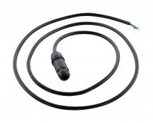  65/199 - Whip Connector; 5.5 ft.; IP68 Rated; Supply Line Voltage; Black