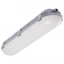  65/820R1 - 2 Foot; 20 Watt; Vapor Proof Linear Fixture; CCT Selectable; IP65 and IK08 Rated; 0-10V Dimming;