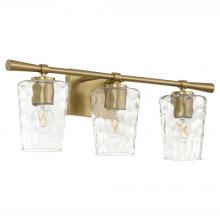  5204-3-80 - Goodwin 3 Light Vanity, Aged Brass